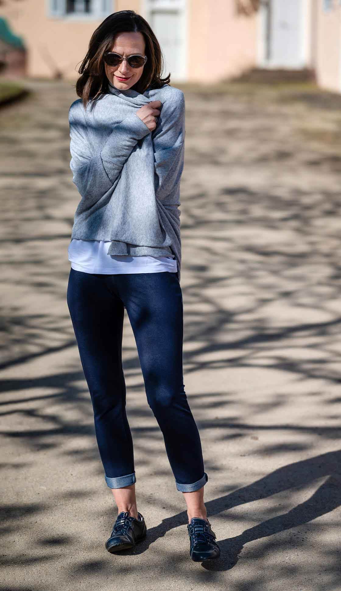 Schnittmuster Jeggings, Leggings LIMEIRA (32-56) - Sewando