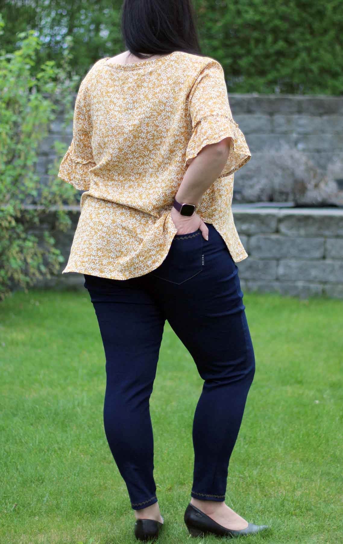 Schnittmuster Jeggings, Leggings LIMEIRA (32-56) - Sewando