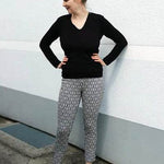 Schnittmuster Jeggings, Leggings LIMEIRA (32-56) - Sewando