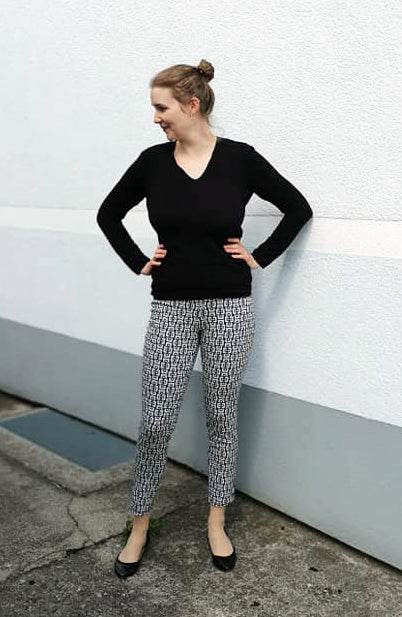 Schnittmuster Jeggings, Leggings LIMEIRA (32-56) - Sewando
