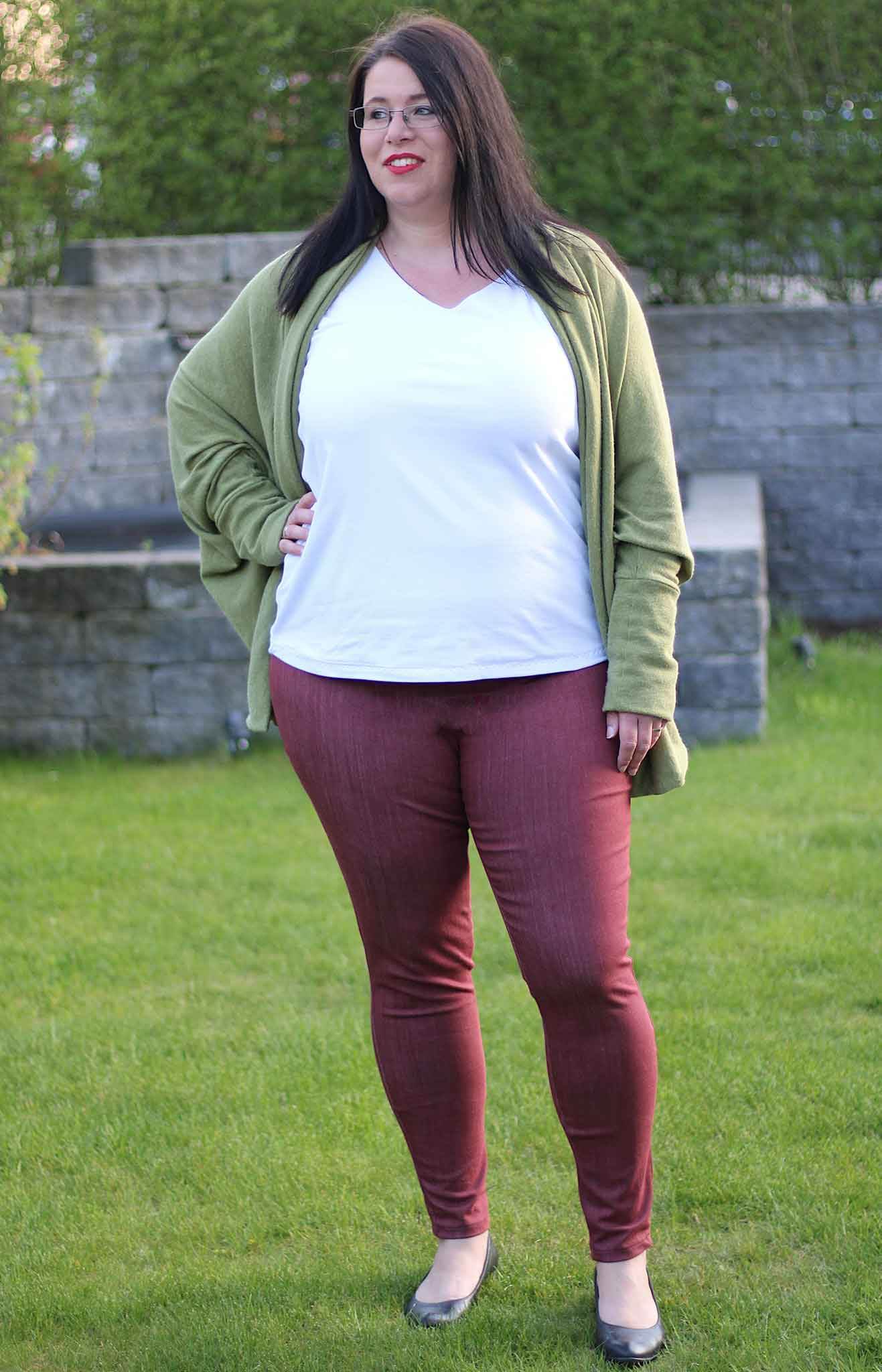Schnittmuster Jeggings, Leggings LIMEIRA (32-56) - Sewando