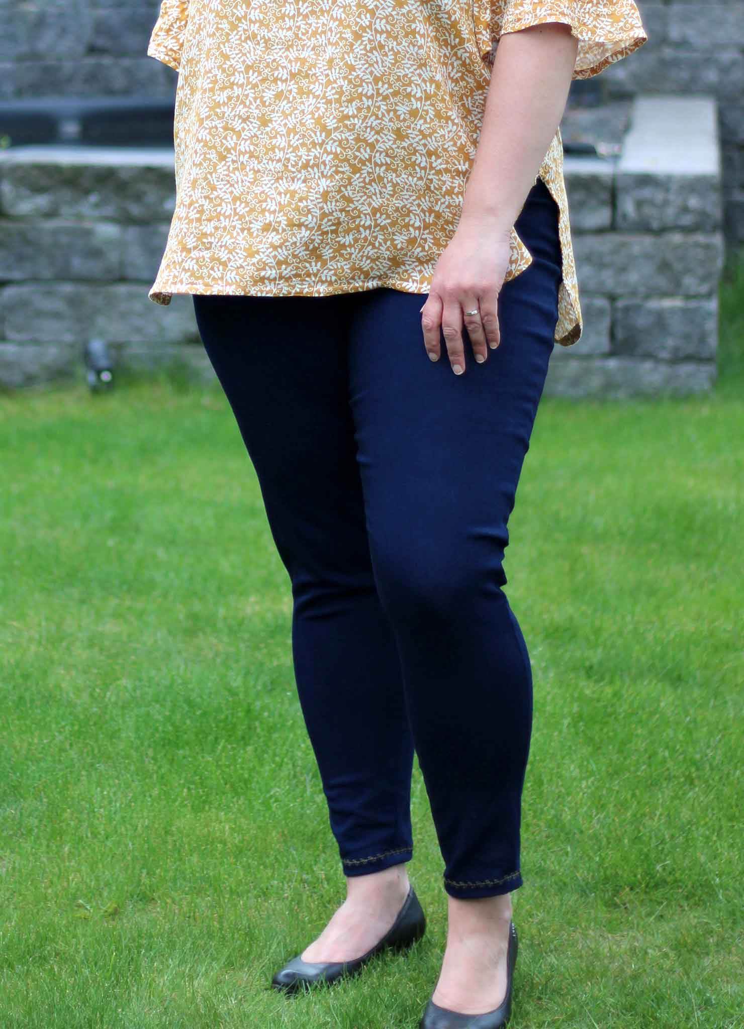 Schnittmuster Jeggings, Leggings LIMEIRA (32-56) - Sewando