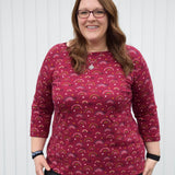 Schnittmuster Uboot-Shirt MARINA (34-56) : - Sewando