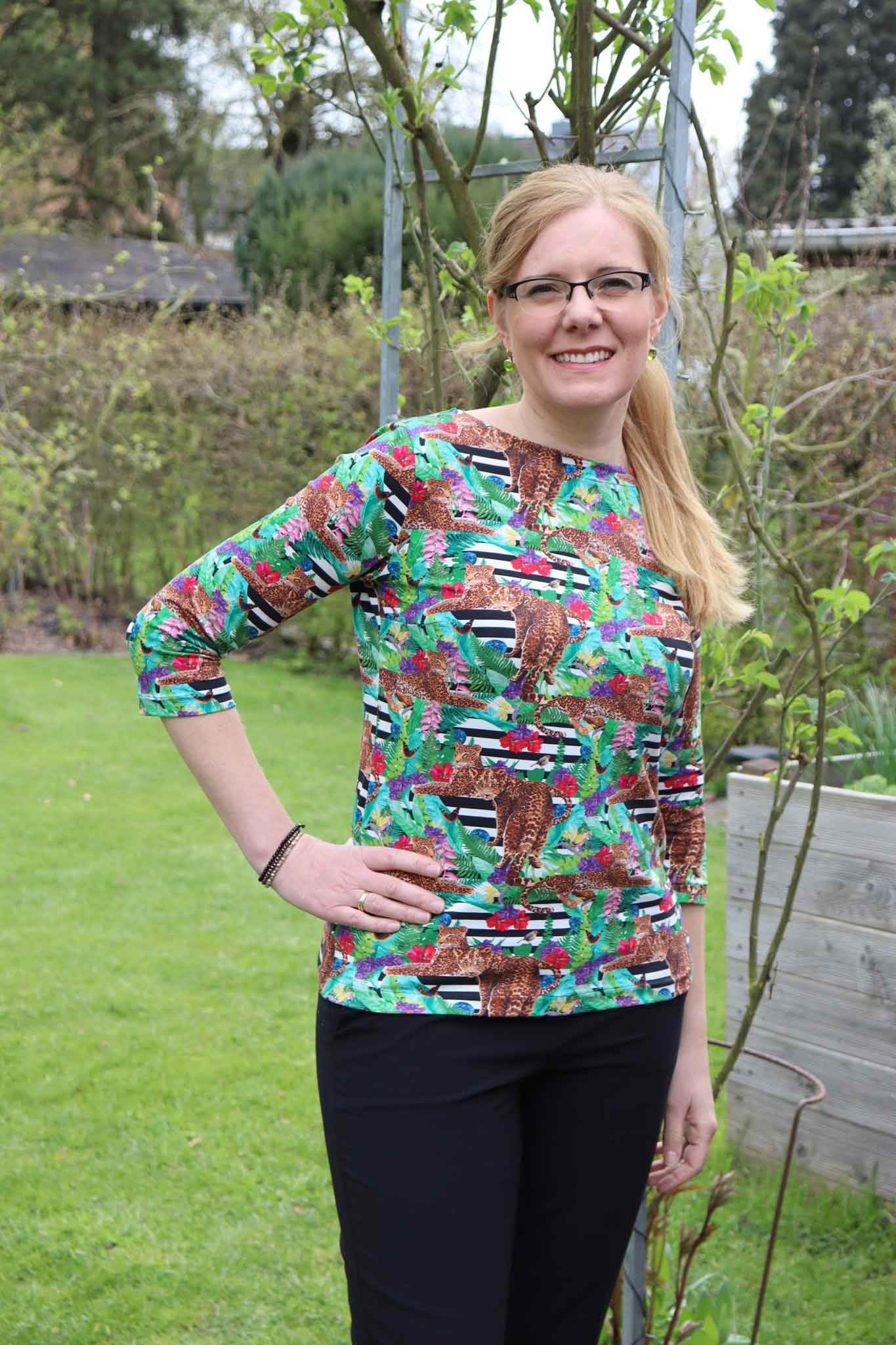 Schnittmuster Uboot-Shirt MARINA (34-56) : - Sewando