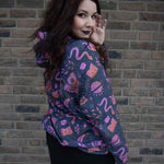 Schnittmuster Oversize Raglan Hoodie AVELA (XXS-5XL) : - Sewando