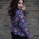 Schnittmuster Oversize Raglan Hoodie AVELA (XXS-5XL) : - Sewando