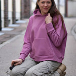 Schnittmuster Oversize Raglan Hoodie AVELA (XXS-5XL) : - Sewando