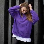 Schnittmuster Oversize Raglan Hoodie AVELA (XXS-5XL) : - Sewando