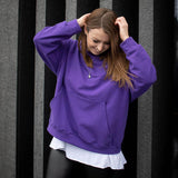 Schnittmuster Oversize Raglan Hoodie AVELA (XXS-5XL) : - Sewando