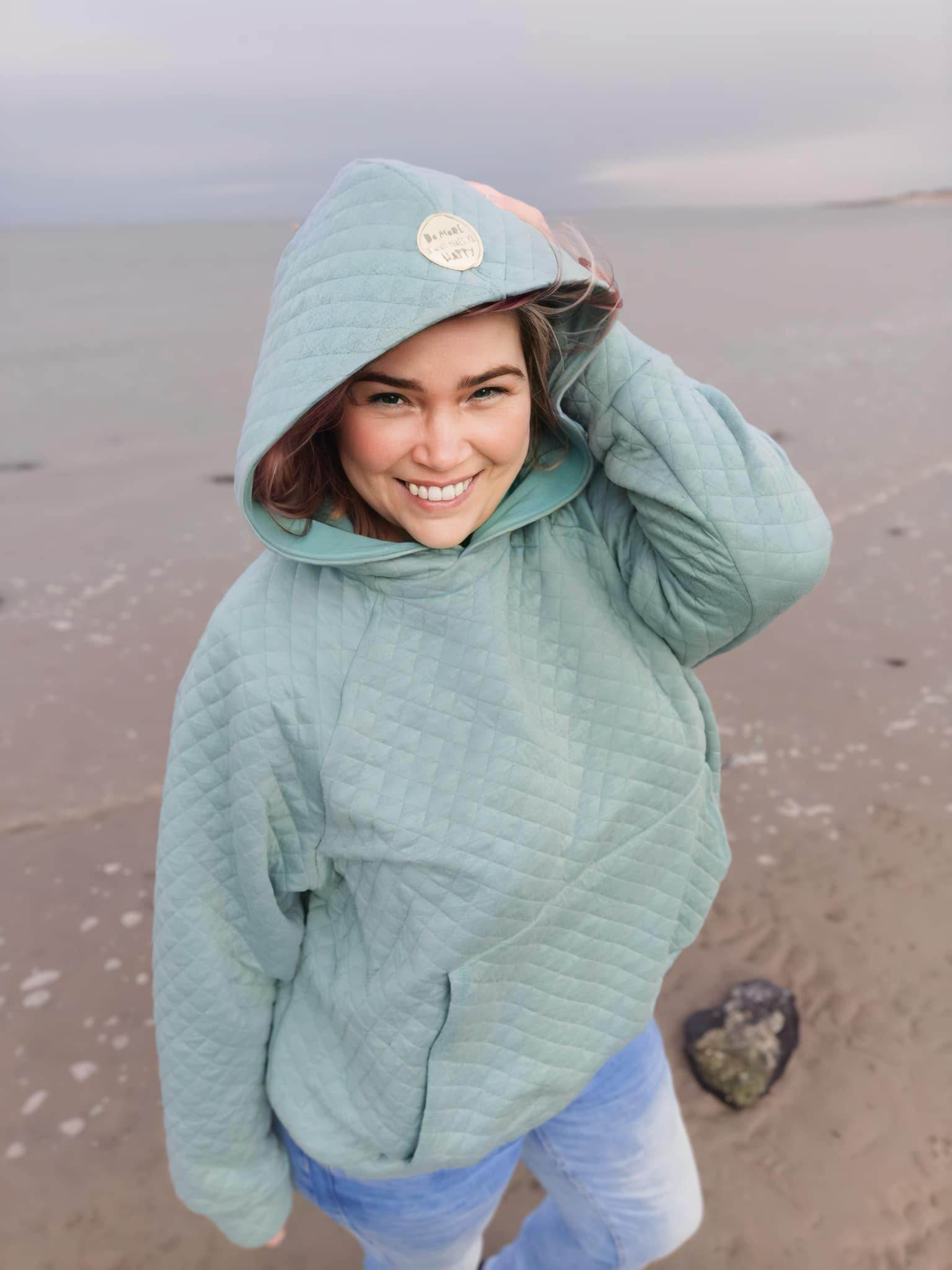 Schnittmuster Oversize Raglan Hoodie AVELA (XXS-5XL) : - Sewando