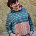 Schnittmuster Oversize Raglan Hoodie AVELA (XXS-5XL) : - Sewando