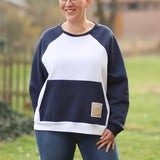 Schnittmuster Oversize Raglan Hoodie AVELA (XXS-5XL) : - Sewando