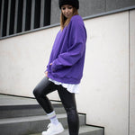 Schnittmuster Oversize Raglan Hoodie AVELA (XXS-5XL) : - Sewando
