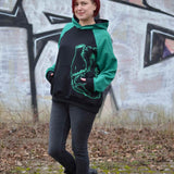 Schnittmuster Oversize Raglan Hoodie AVELA (XXS-5XL) : - Sewando