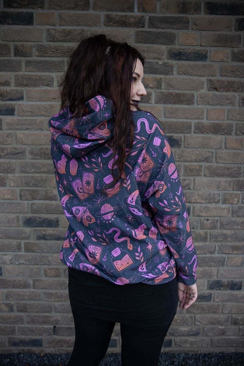 Schnittmuster Oversize Raglan Hoodie AVELA (XXS-5XL) : - Sewando