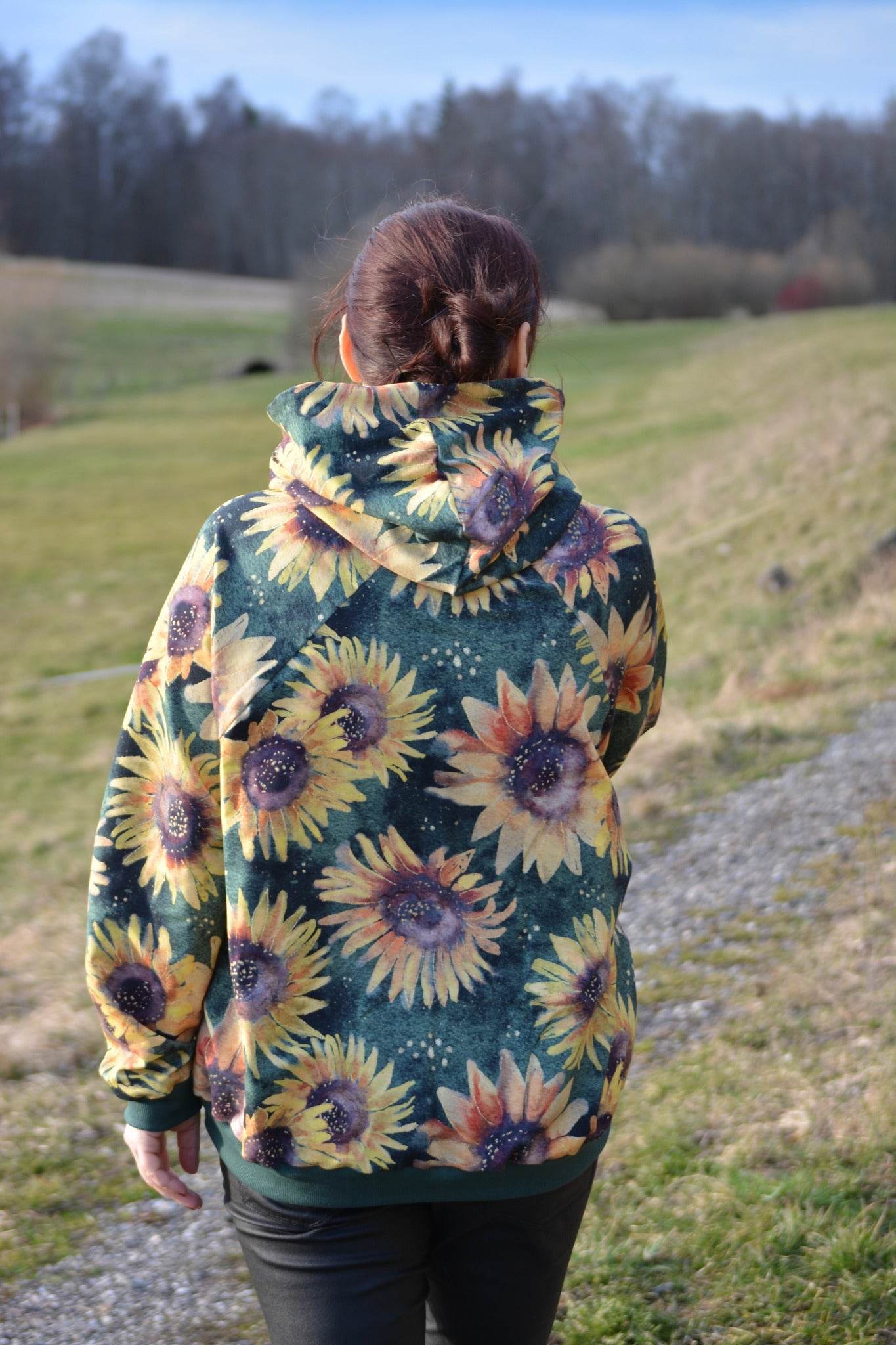 Schnittmuster Oversize Raglan Hoodie AVELA (XXS-5XL) : - Sewando