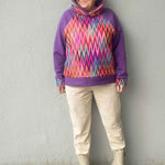 Schnittmuster Oversize Raglan Hoodie AVELA (XXS-5XL) : - Sewando