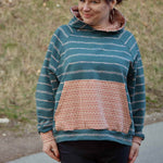 Schnittmuster Oversize Raglan Hoodie AVELA (XXS-5XL) : - Sewando