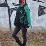 Schnittmuster Oversize Raglan Hoodie AVELA (XXS-5XL) : - Sewando
