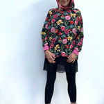 Schnittmuster Oversize Raglan Hoodie AVELA (XXS-5XL) : - Sewando