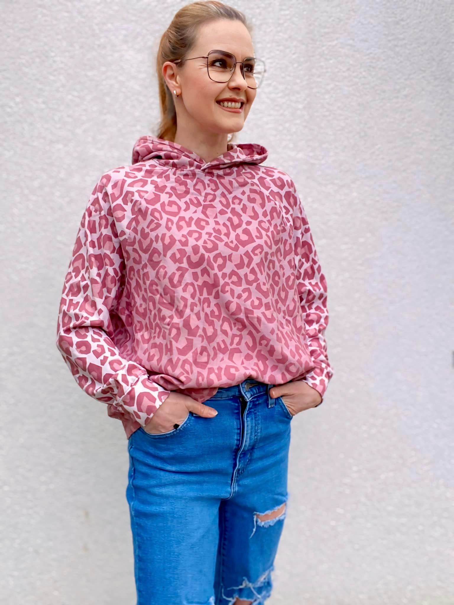 Schnittmuster Oversize Raglan Hoodie AVELA (XXS-5XL) : - Sewando
