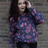 Schnittmuster Oversize Raglan Hoodie AVELA (XXS-5XL) : - Sewando