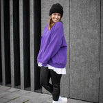 Schnittmuster Oversize Raglan Hoodie AVELA (XXS-5XL) : - Sewando