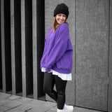 Schnittmuster Oversize Raglan Hoodie AVELA (XXS-5XL) : - Sewando