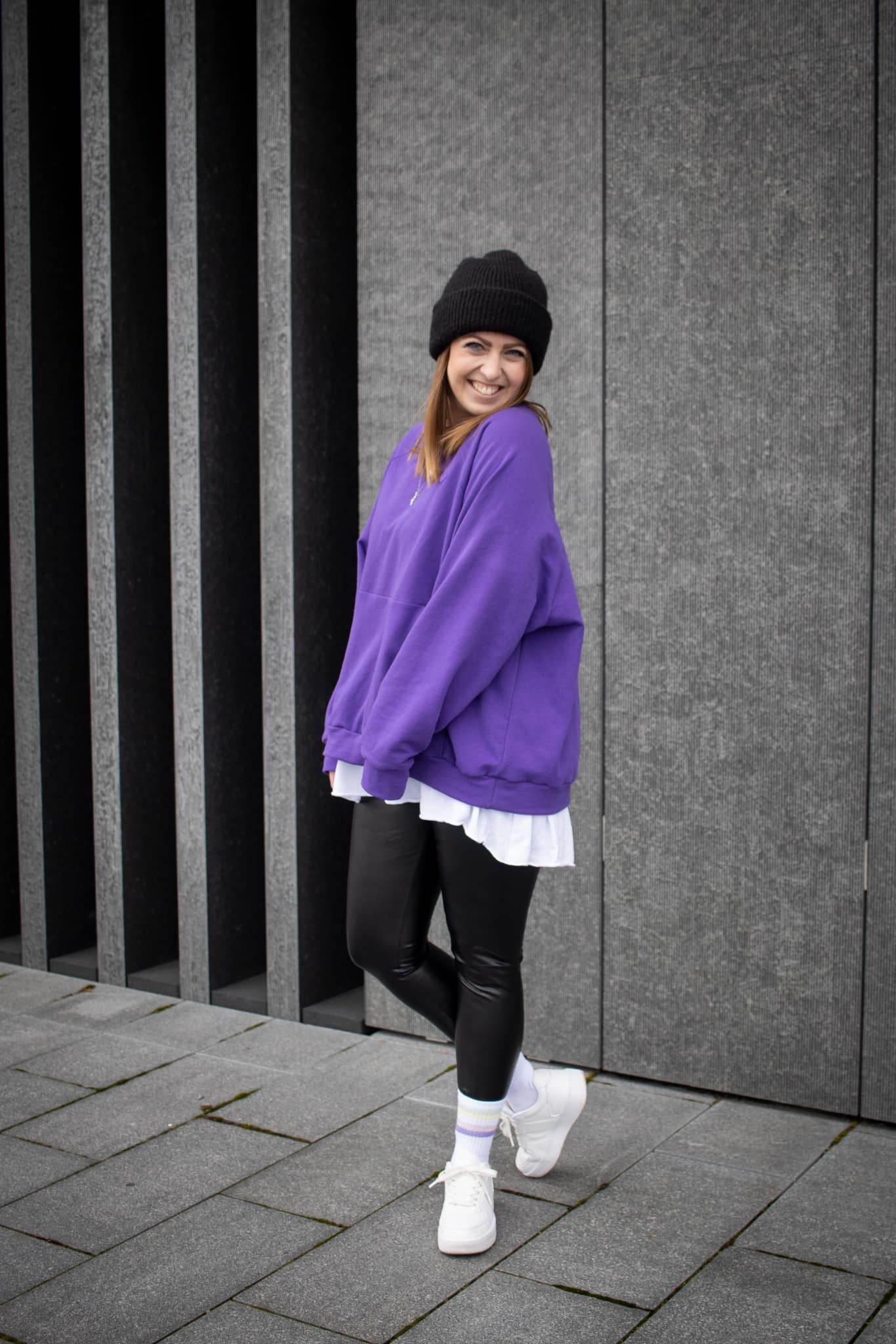 Schnittmuster Oversize Raglan Hoodie AVELA (XXS-5XL) : - Sewando