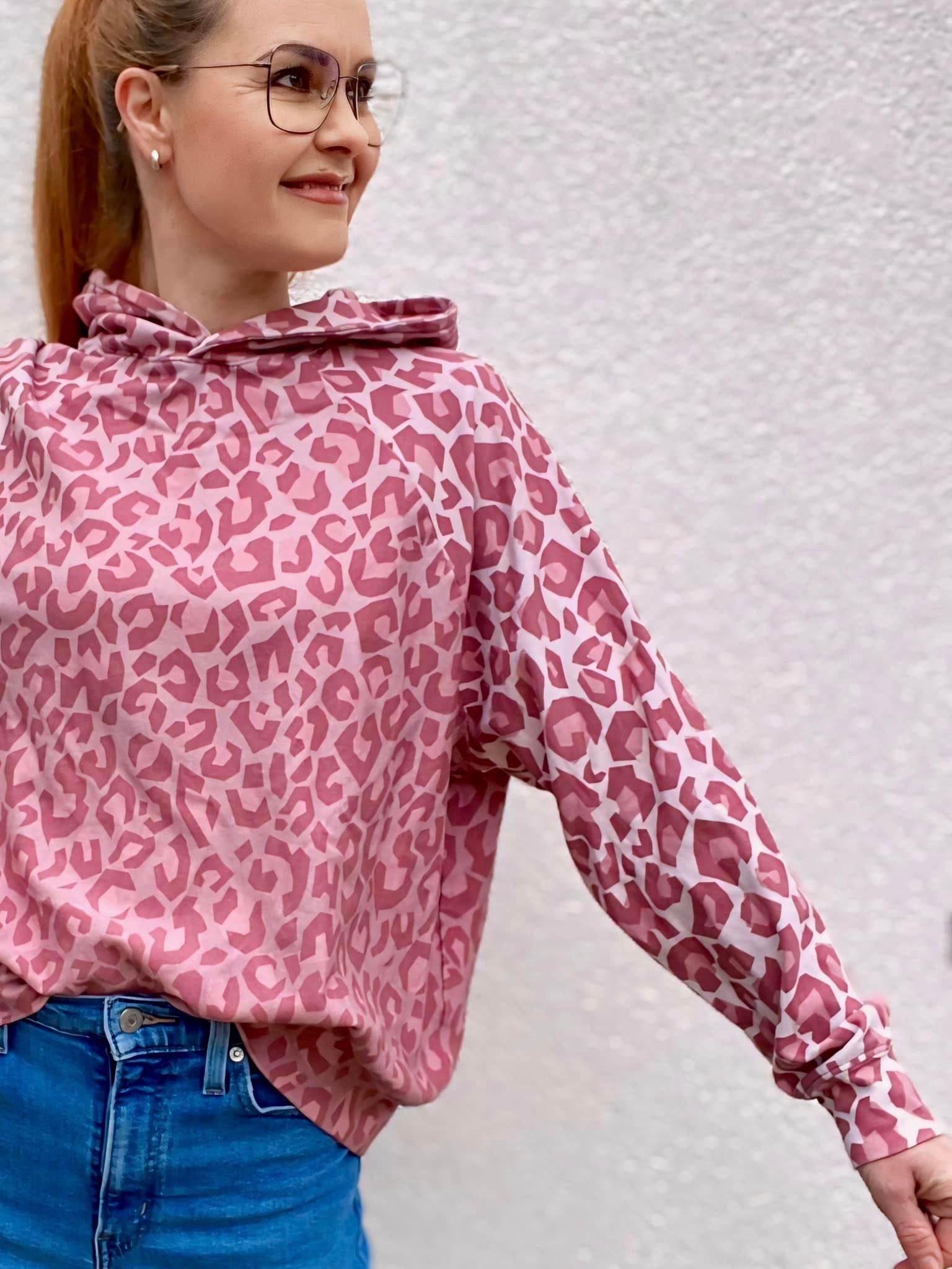 Schnittmuster Oversize Raglan Hoodie AVELA (XXS-5XL) : - Sewando