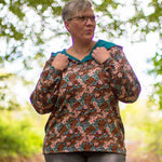 Schnittmuster Pullover mit Kapuzenkragen ACEROLA (34-58) : - Sewando
