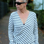 Schnittmuster Pullover in Wickeloptik MARAJO (34-56) : - Sewando