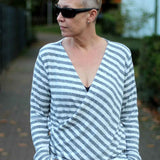 Schnittmuster Pullover in Wickeloptik MARAJO (34-56) : - Sewando