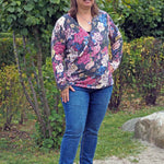 Schnittmuster Pullover in Wickeloptik MARAJO (34-56) : - Sewando
