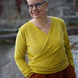 Schnittmuster Pullover in Wickeloptik MARAJO (34-56) : - Sewando