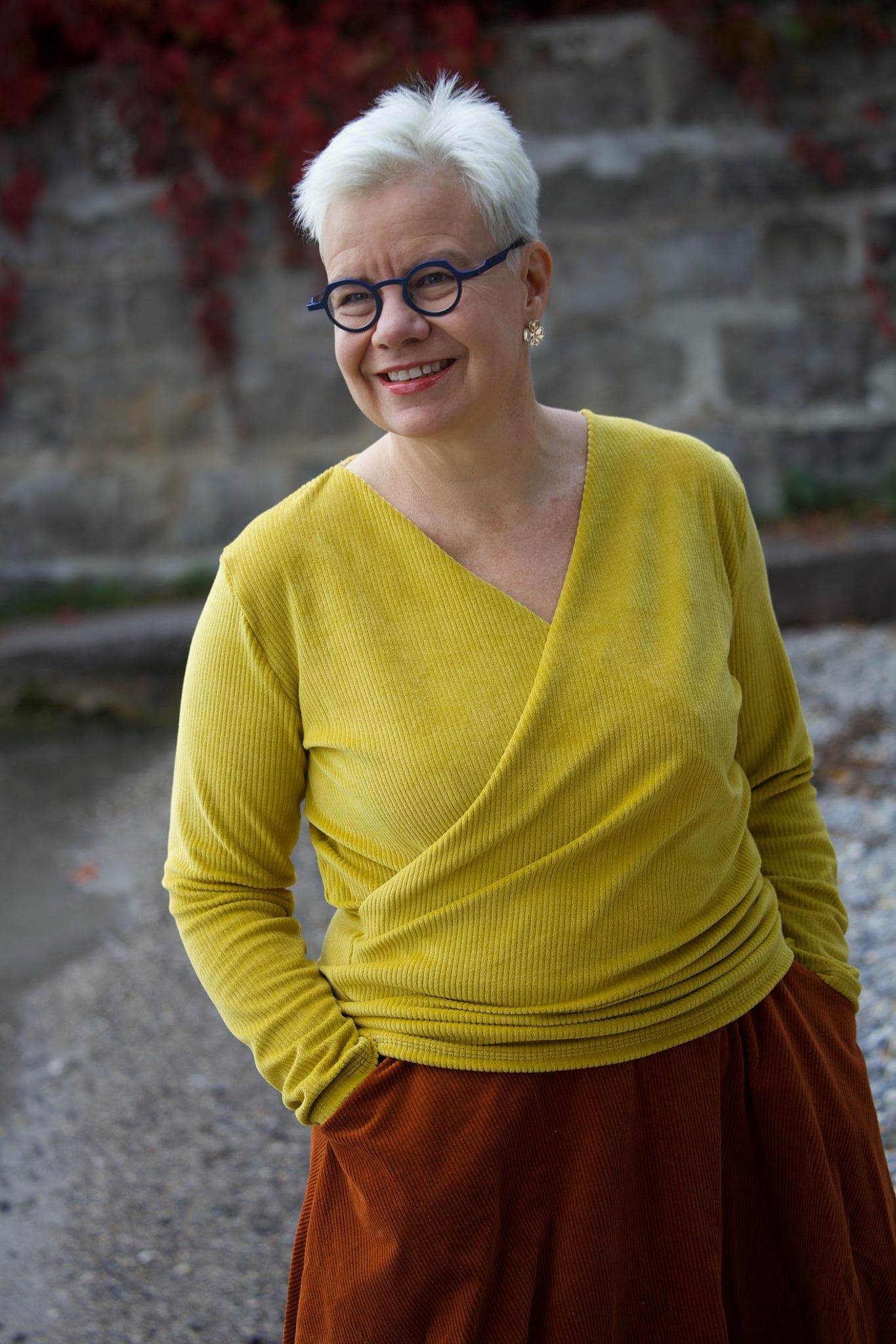 Schnittmuster Pullover in Wickeloptik MARAJO (34-56) : - Sewando