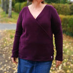 Schnittmuster Pullover in Wickeloptik MARAJO (34-56) : - Sewando