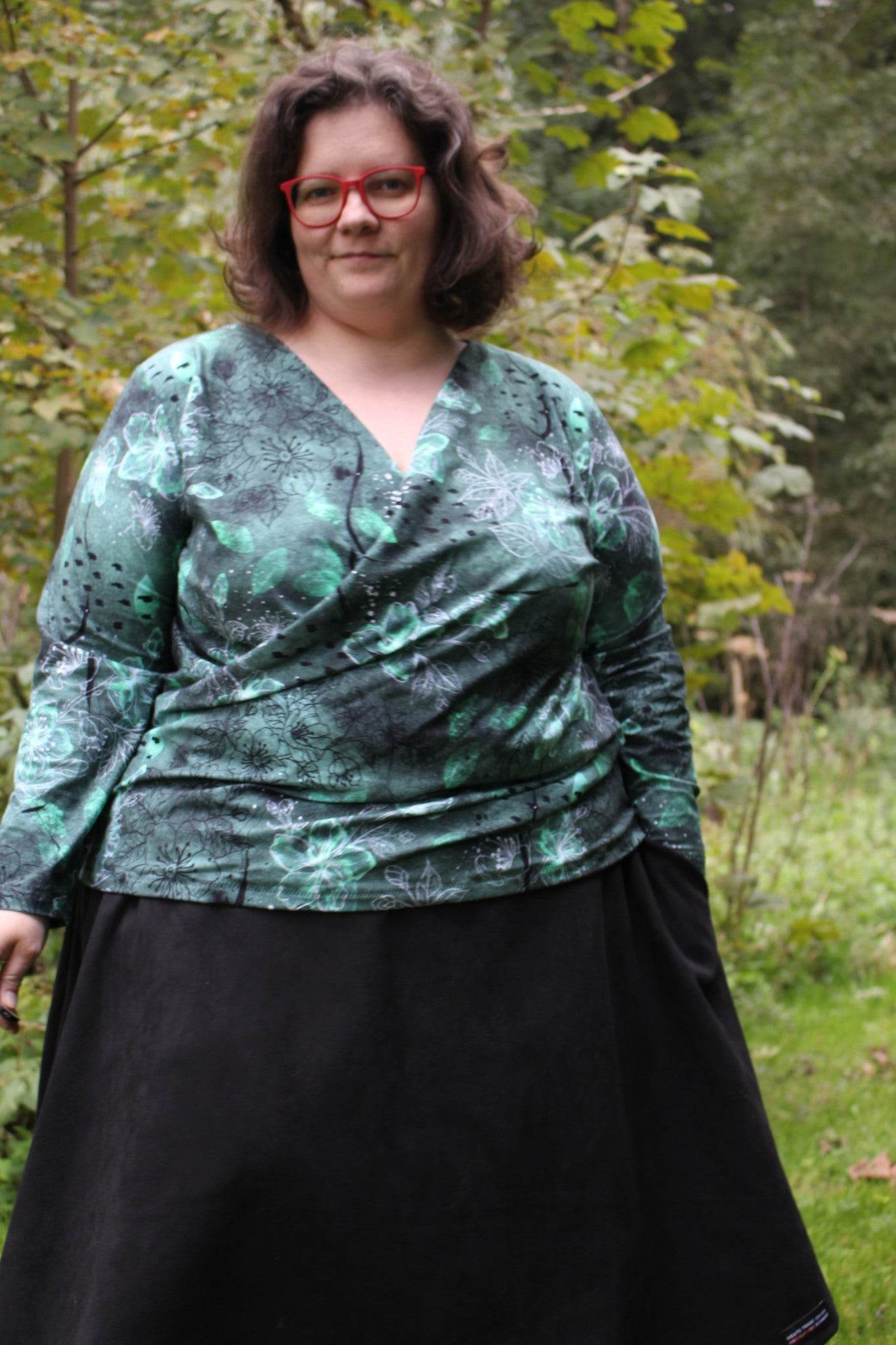 Schnittmuster Pullover in Wickeloptik MARAJO (34-56) : - Sewando