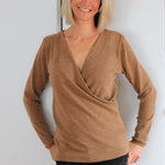 Schnittmuster Pullover in Wickeloptik MARAJO (34-56) : - Sewando
