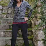 Schnittmuster Pullover in Wickeloptik MARAJO (34-56) : - Sewando
