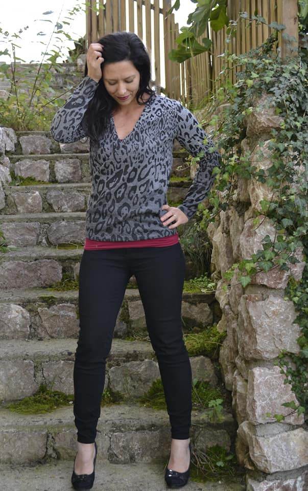 Schnittmuster Pullover in Wickeloptik MARAJO (34-56) : - Sewando