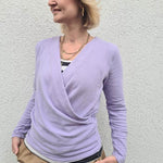 Schnittmuster Pullover in Wickeloptik MARAJO (34-56) : - Sewando