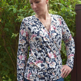 Schnittmuster Pullover in Wickeloptik MARAJO (34-56) : - Sewando