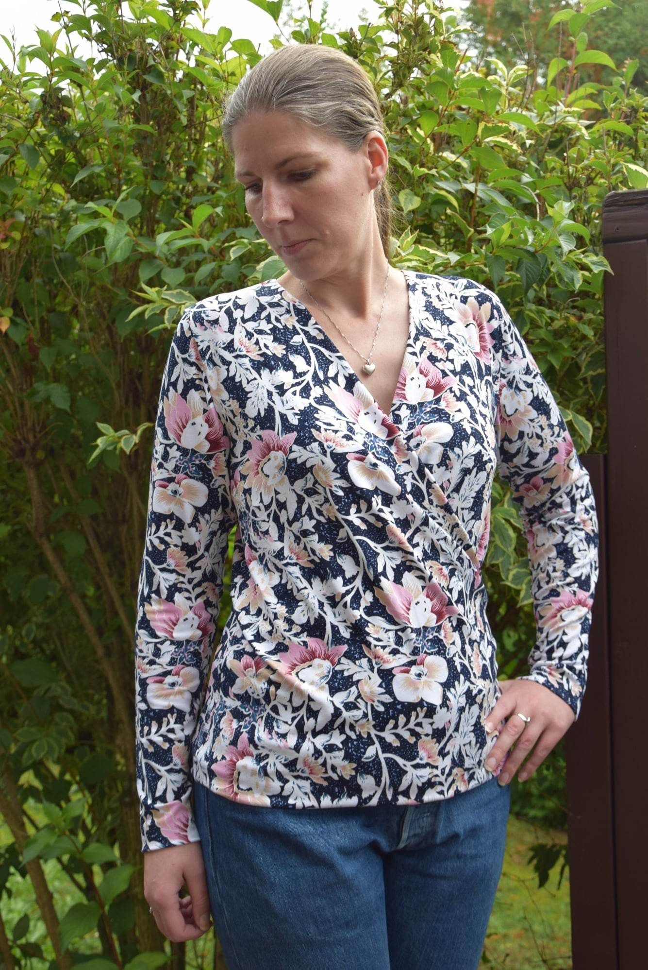 Schnittmuster Pullover in Wickeloptik MARAJO (34-56) : - Sewando