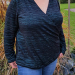 Schnittmuster Pullover in Wickeloptik MARAJO (34-56) : - Sewando