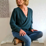 Schnittmuster Pullover in Wickeloptik MARAJO (34-56) : - Sewando