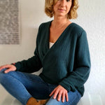 Schnittmuster Pullover in Wickeloptik MARAJO (34-56) : - Sewando
