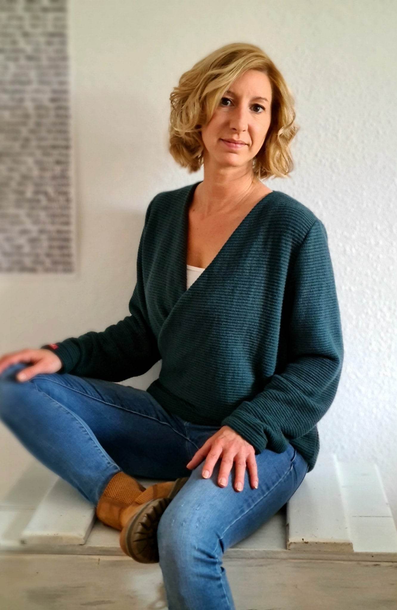 Schnittmuster Pullover in Wickeloptik MARAJO (34-56) : - Sewando