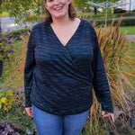 Schnittmuster Pullover in Wickeloptik MARAJO (34-56) : - Sewando