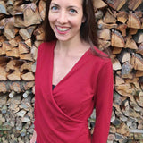 Schnittmuster Pullover in Wickeloptik MARAJO (34-56) : - Sewando